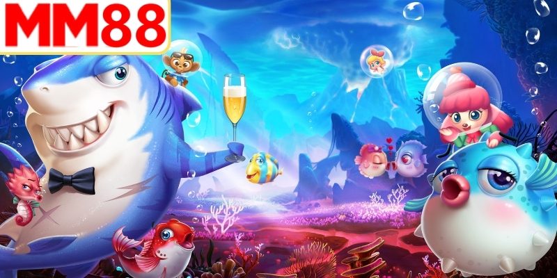 Giao diện bắn cá xèng sống động cuốn hút