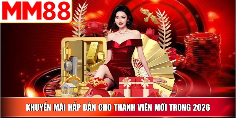 Khuyến mãi hấp dẫn cho thành viên mới trong 2026