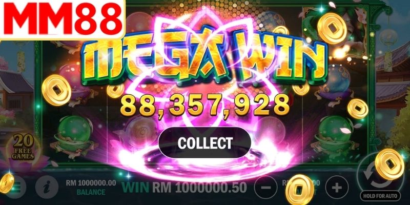 Sảnh nổ hũ MM88 với jackpot hấp dẫn