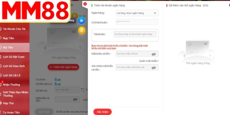 Yêu cầu cần đáp ứng trước khi rút